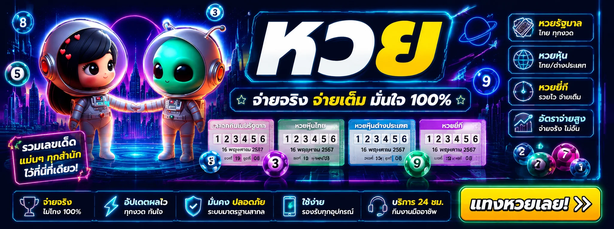 หวยออนไลน์ ALLONE368 ซื้อหวยจ่ายเต็มทุกประเภท